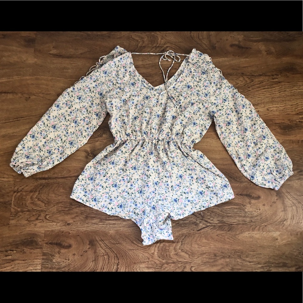 Boutique Floral Romper